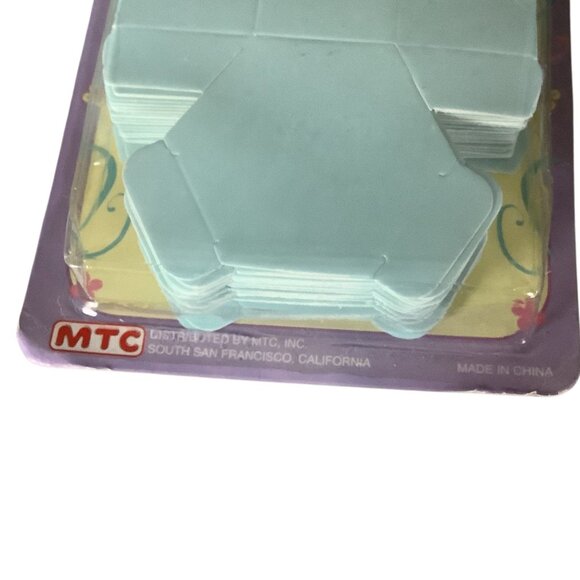 2 Packs Baby Party Favor Boxes PF-1650 MTC 24-Count Blue Flat Fold Design - Picture 4 of 7